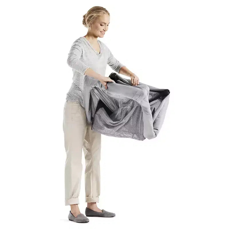 Culla da viaggio Light Light Silver: Borsa per il trasporto, Telaio in acciaio, Si ripiega per un facile trasporto