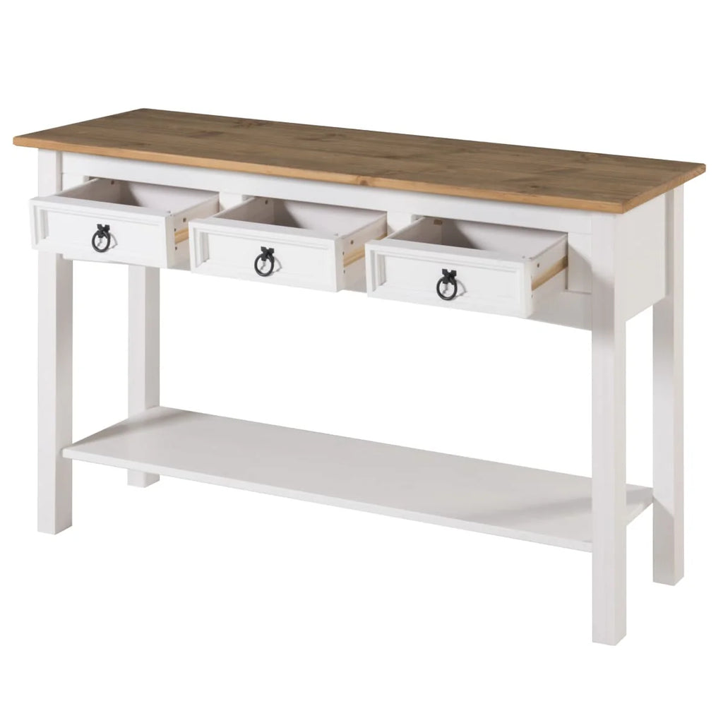Consolle in Legno con 3 Cassetti Corona | Furniture Dash - N/A