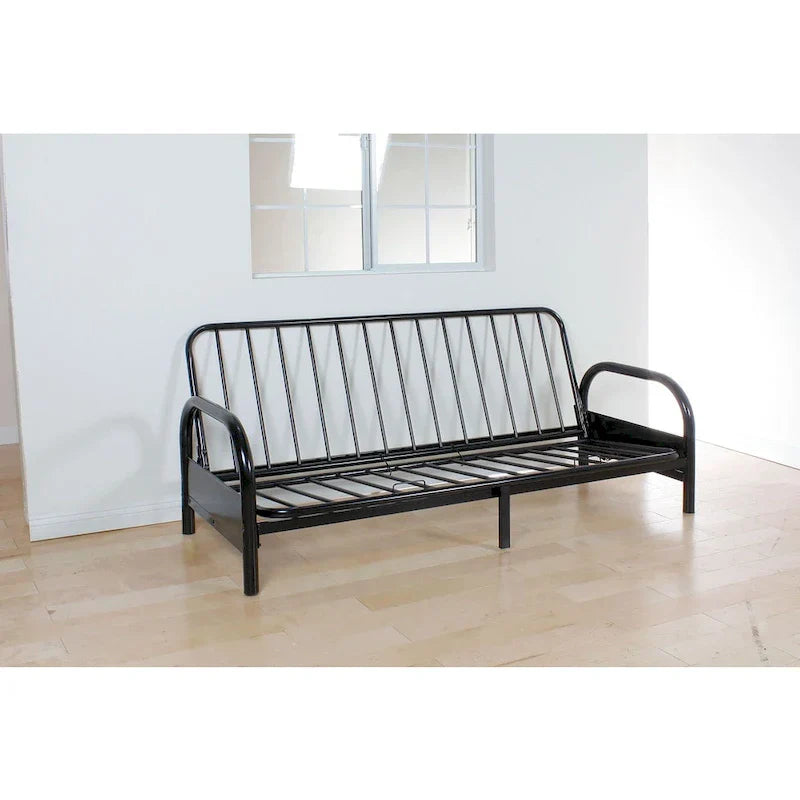 Alfonso Telaio Regolabile per Futon, Metallo Nero