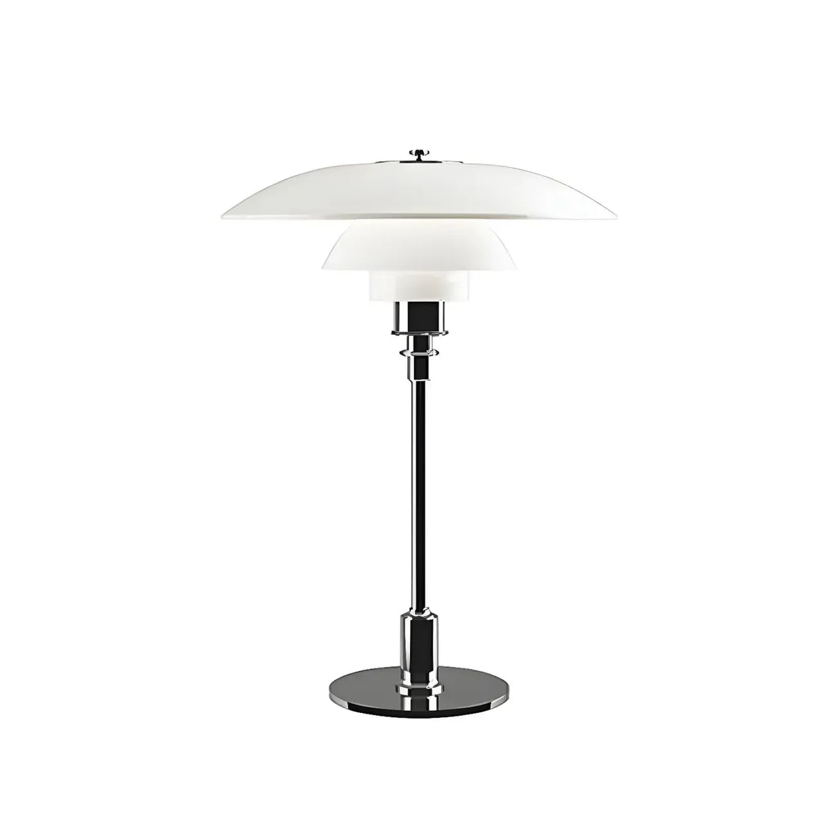 Lampe de table à LED à niveaux post-moderne HomeyFad avec alimentation intégrée