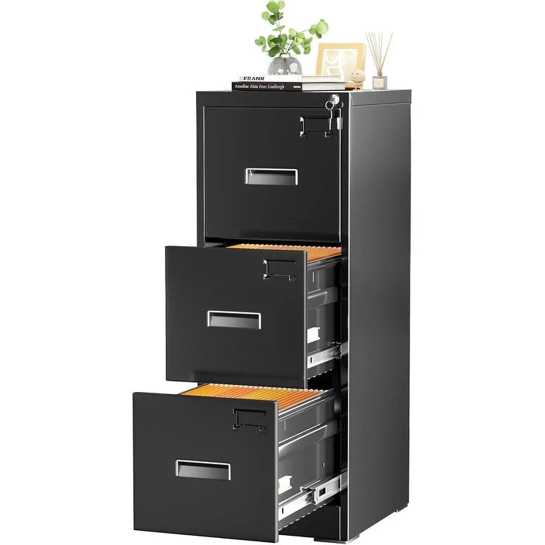 Classificatore verticale/mobile a 3 cassetti per ufficio domestico
