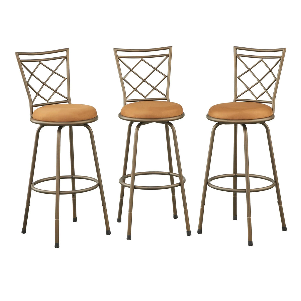 Sgabelli girevoli regolabili in altezza Simple Living Alyssa (set da 3)