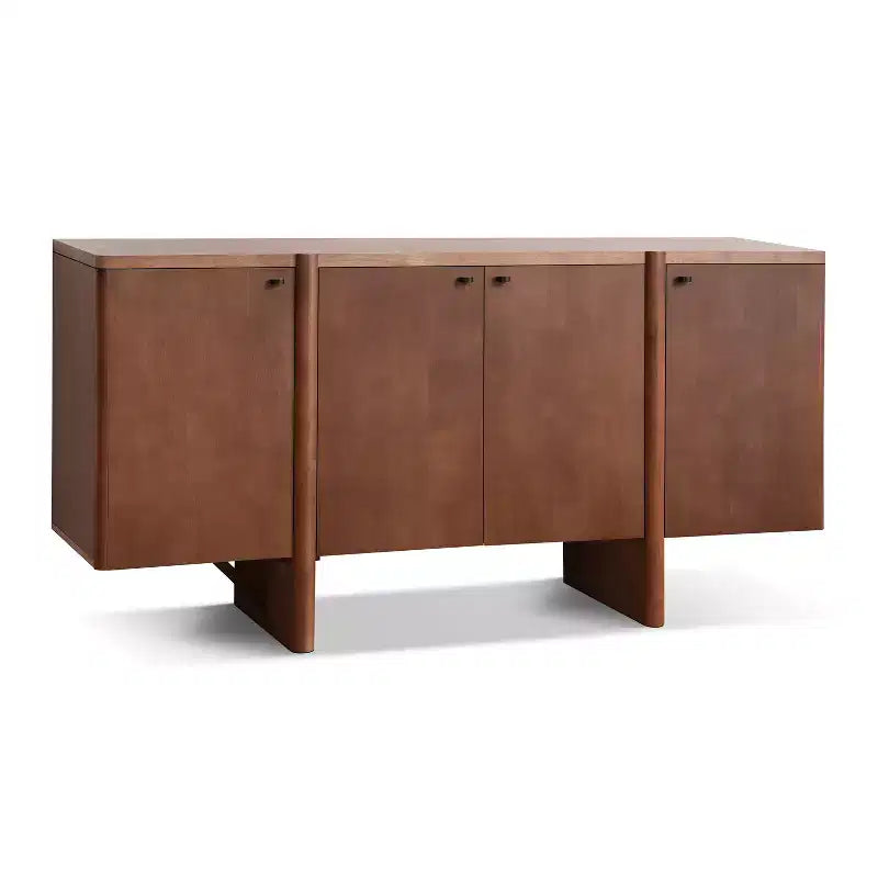 Madia Moderna Minimalista in Legno Versatile con Contenitore