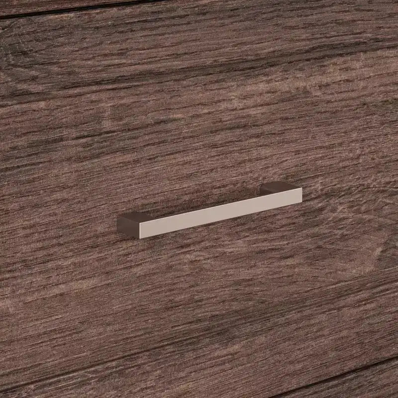 Comodino a 3 cassetti grande capacità, mobiletto comodino vintage in legno, armadietto laterale