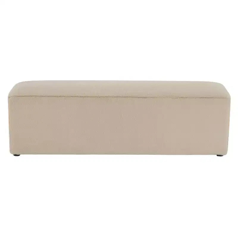 Pouf lungo moderno imbottito