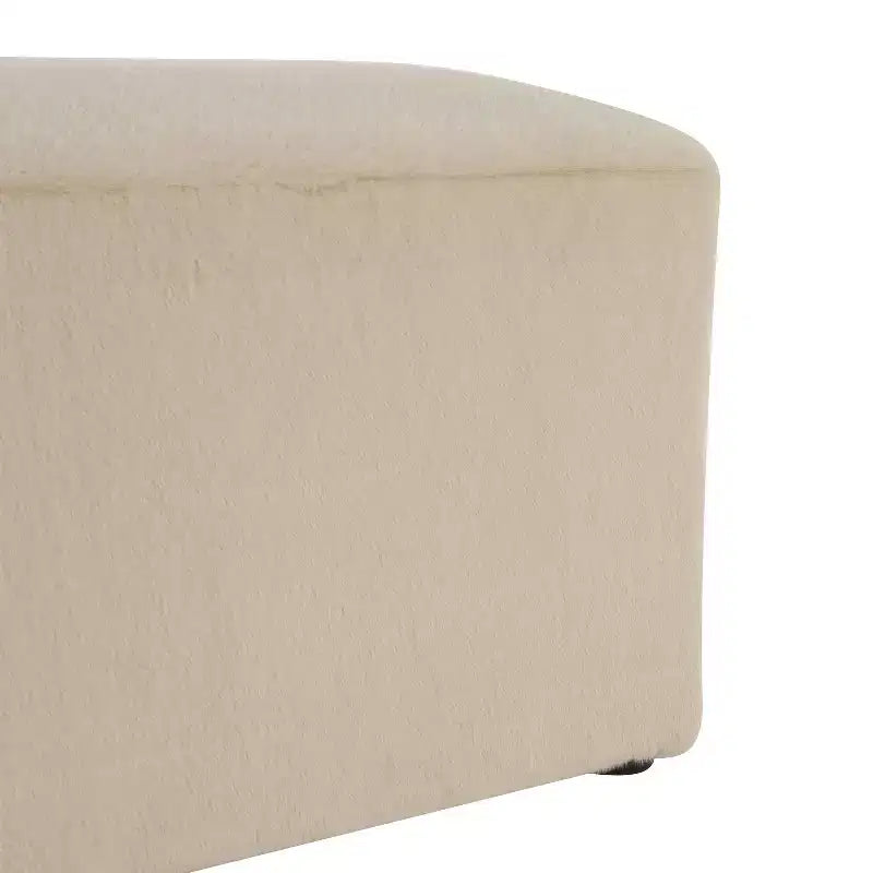 Pouf lungo moderno imbottito