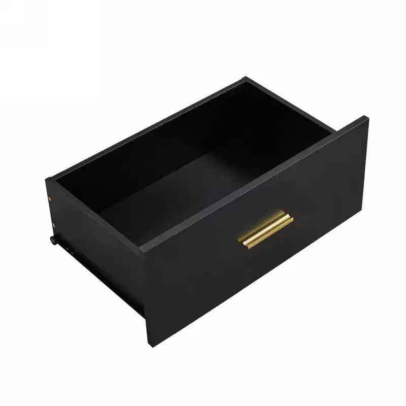 Comò moderno 8/9 cassetti con maniglie dorate, cassettiera ampia per camera da letto o soggiorno
