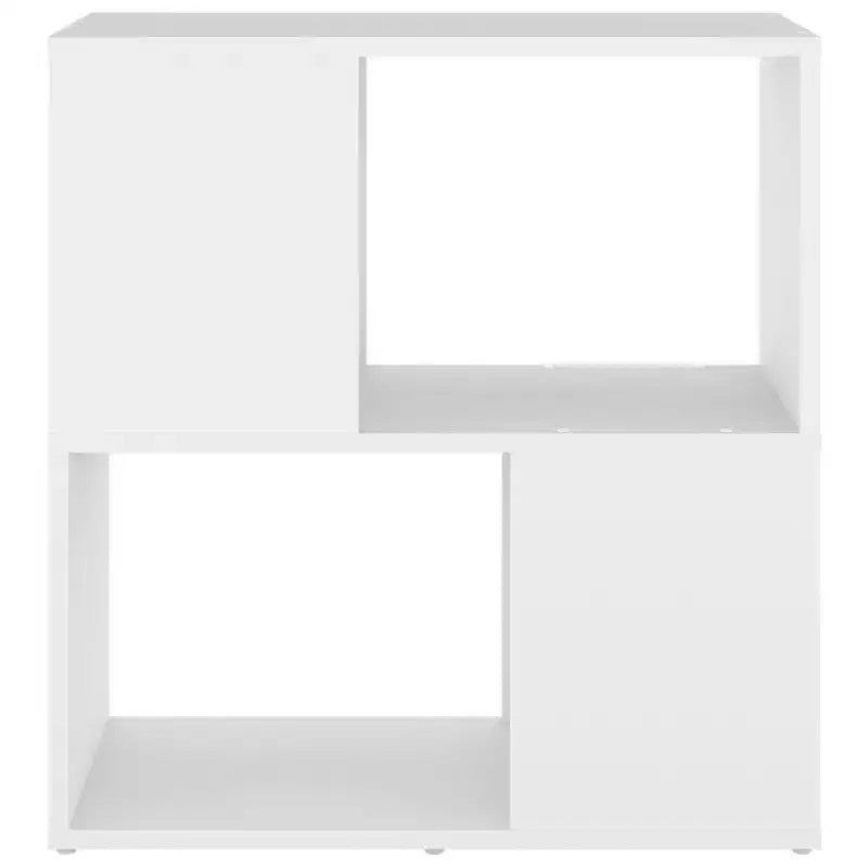 Libreria Media in Legno Composito Bianco