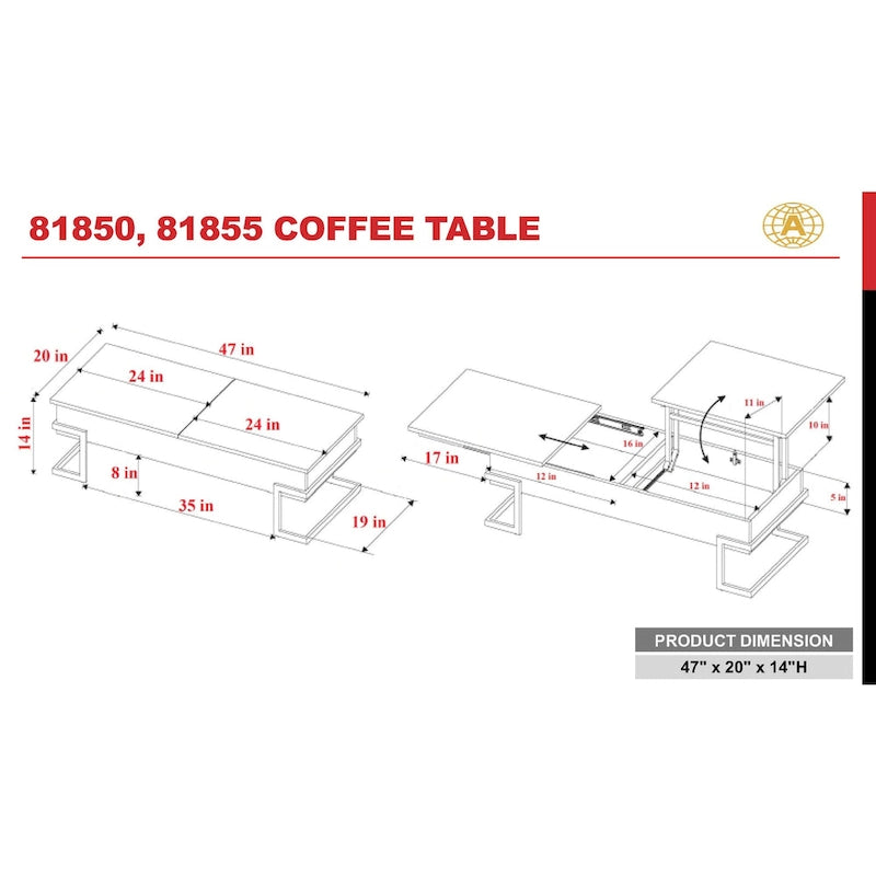 Tavolino da caffè moderno