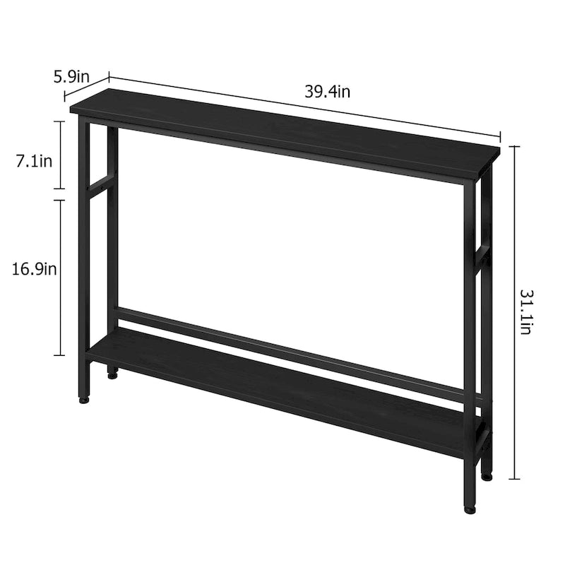 Tavolino stretto da 5.9'' per il soggiorno