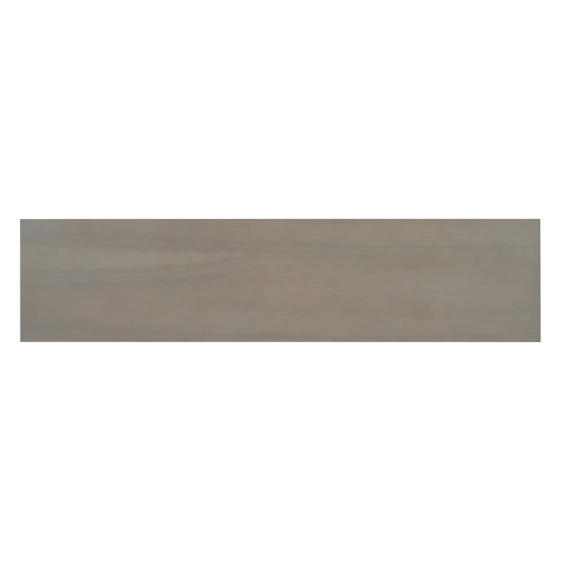 Christopher Knight Home - Tavolino Consolle Elegante Mirod con Impiallacciatura in Legno Naturale e Robusta Base a V