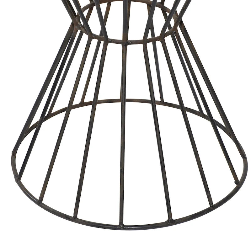Table d'appoint en métal - Gris - Roche River Decor