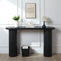 Consolle in legno da 60" con gambe a coste