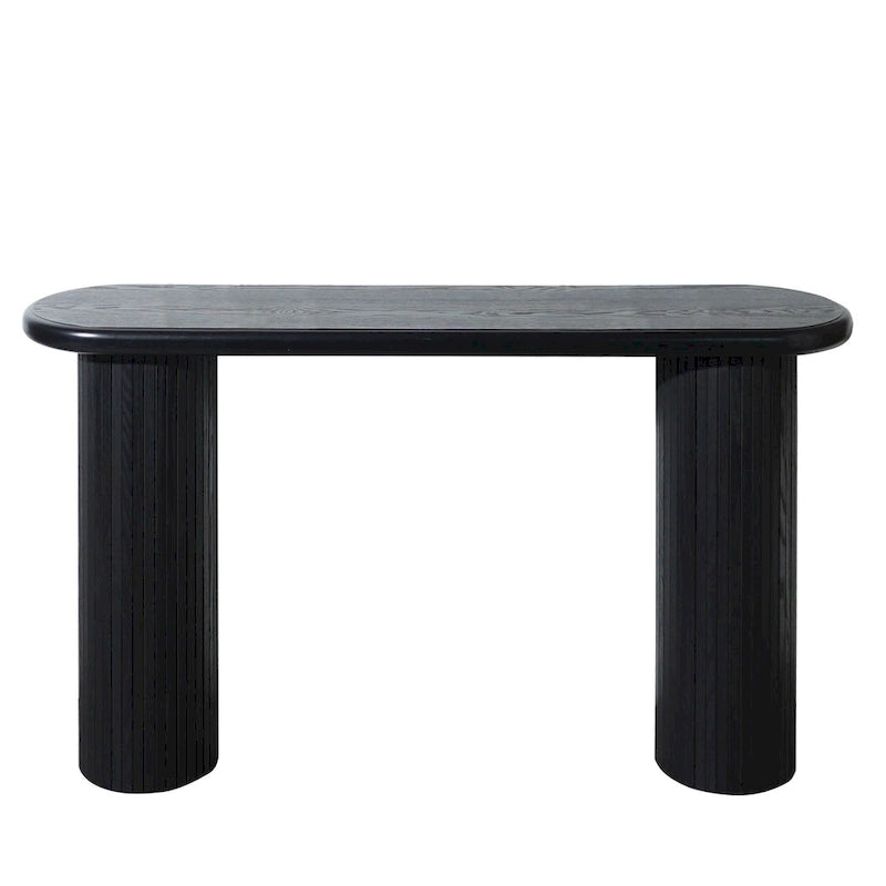 Consolle in legno da 60" con gambe a coste