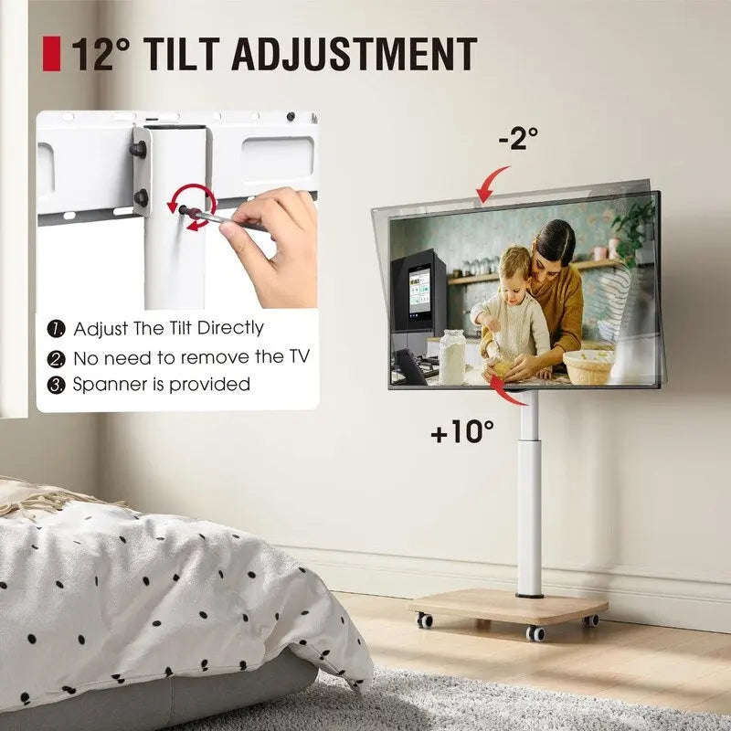 Supporto TV con ruote