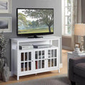 Convenience Concepts Big Sur Mobile TV Stand Deluxe con Armadietti e Ripiano per TV fino a 55 Pollici