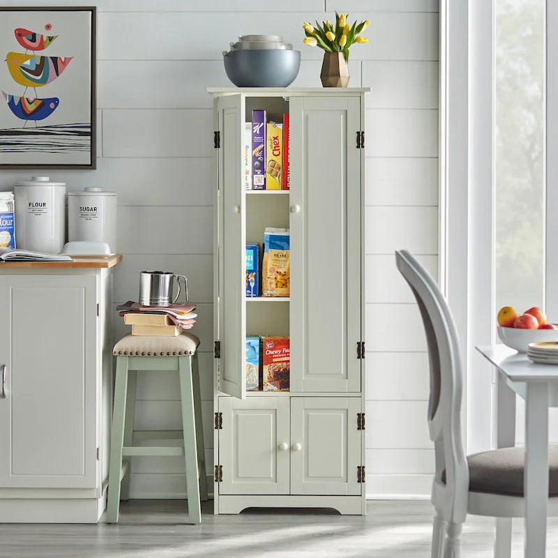 Armadietto extra-alto Simple Living Aston Modern Farmhouse