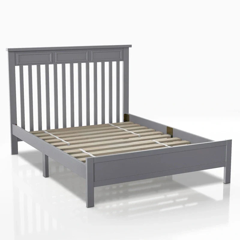 Furniture of America Amanda Letto a piattaforma in stile tradizionale a doghe a una piazza e mezza
