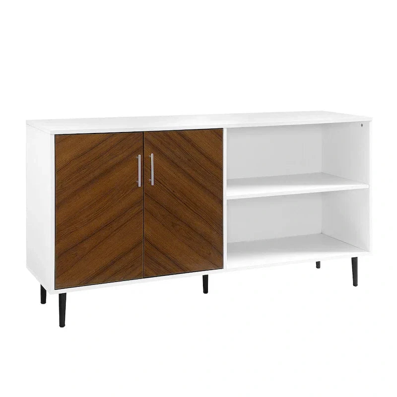 Mobile TV Middlebrook Cassandra da 58 pollici con motivo bookmatch
