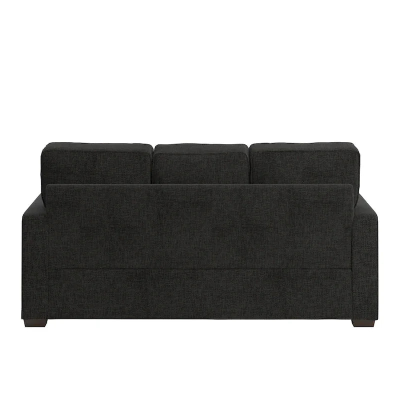 Divano Roros con braccioli quadrati e rivestimento in tessuto di iNSPIRE Q Classic