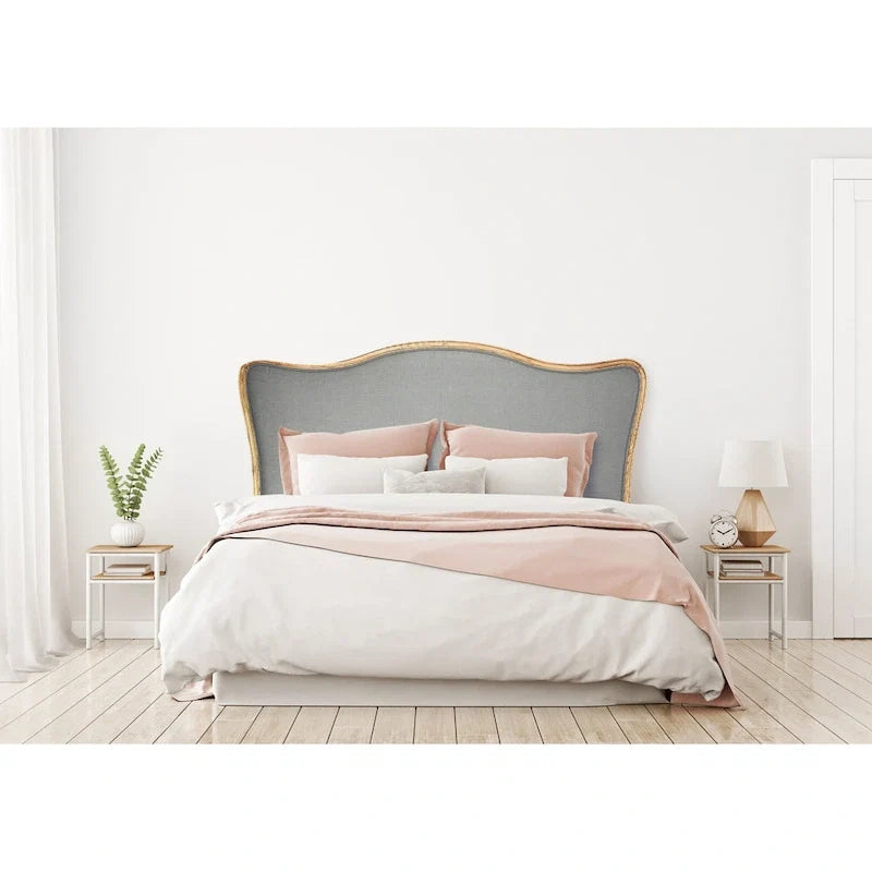 Testiera in rovere e lino