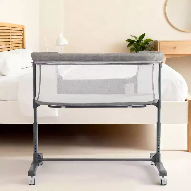 Moïse pour bébé à roulettes – Beige / Gris / Rose, Cododo, pour 1 bébé