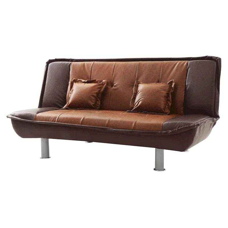 Divano Letto in Similpelle Lionel
