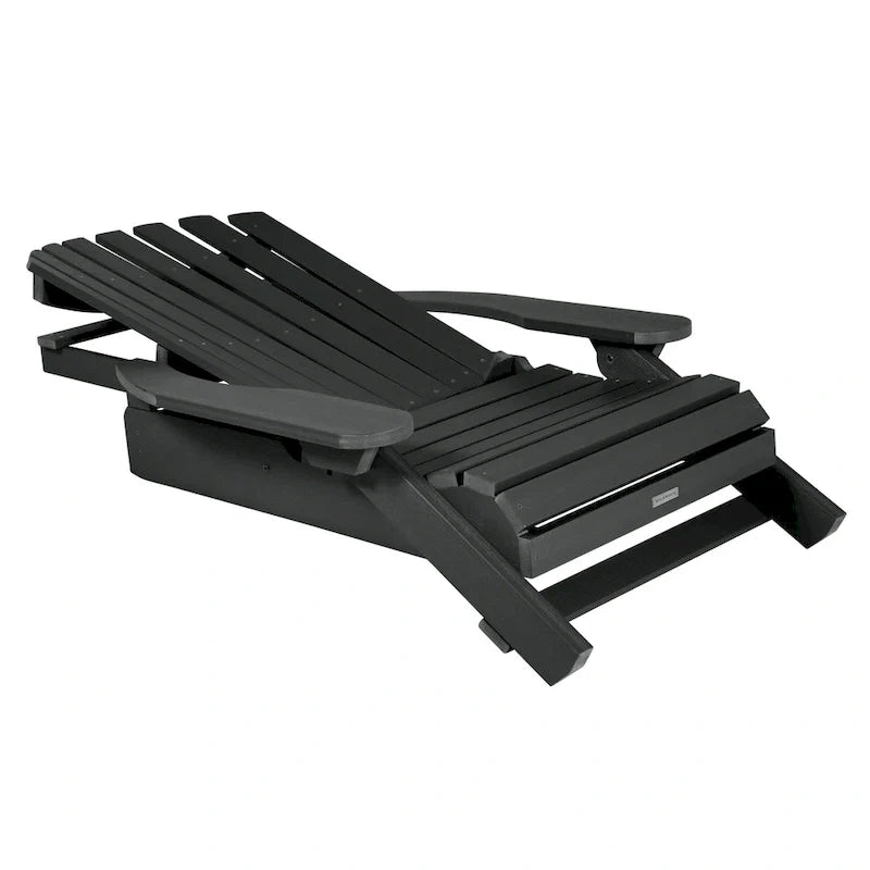 Sedia Adirondack Pieghevole e Reclinabile King-Size HIGHWOOD