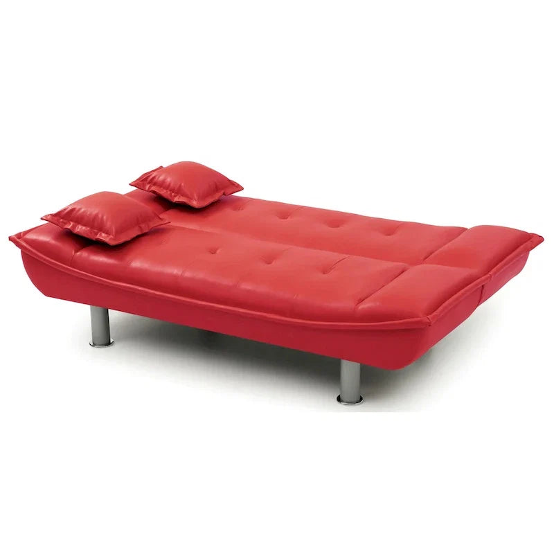 Divano Letto in Similpelle Lionel