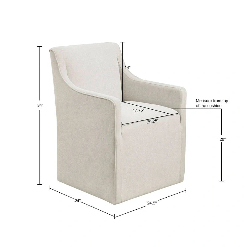 Sedia a rotelle Charlotte Dining Arm