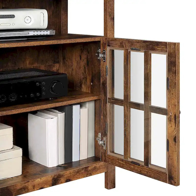 Mobile TV con armadietti contenitori Convenience Concepts Big Sur Highboy da 40 pollici