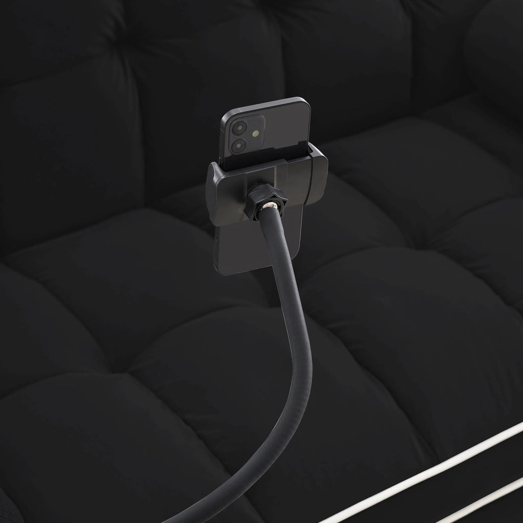 Divano letto trasformabile a 2 posti in velluto da 140 cm con letto estraibile, reclinabile, tasche laterali e supporto per telefono