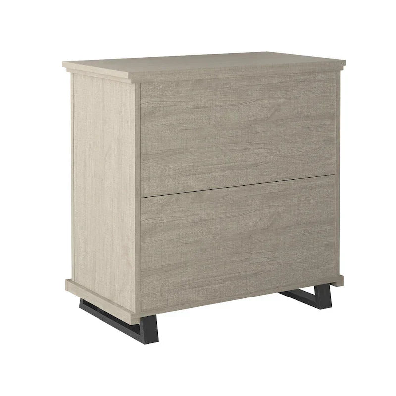 Set camera da letto 4 pezzi stile rustico - 2 comodini, 1 cassettone e 1 comò