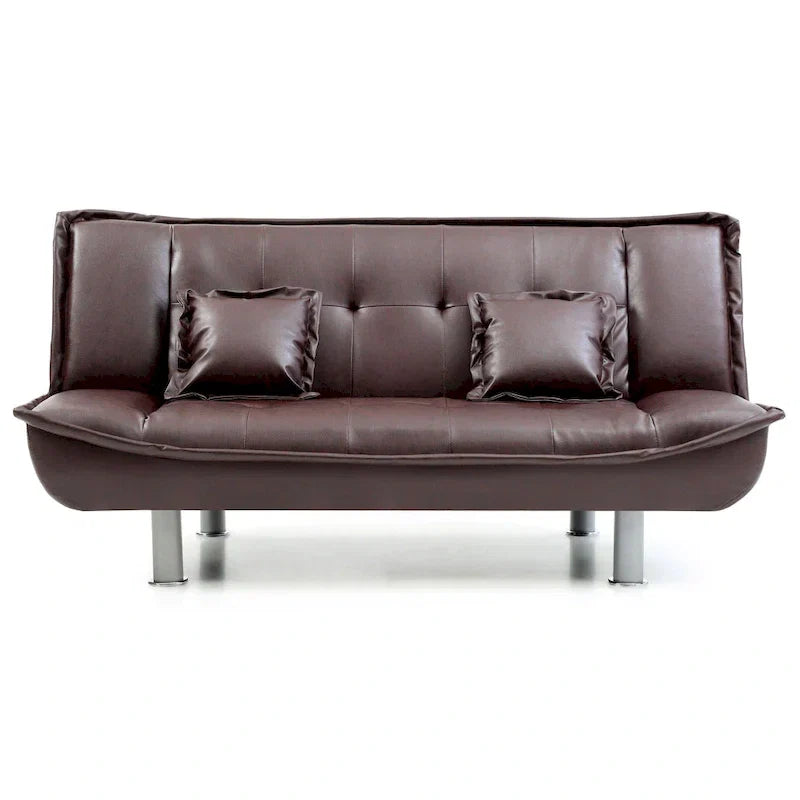 Divano Letto in Similpelle Lionel