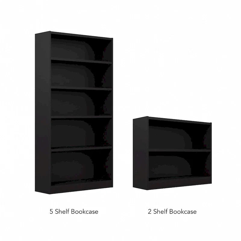 Libreria a 5 ripiani alta universale di Bush Furniture