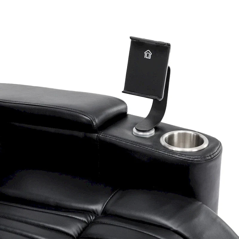 Poltrona reclinabile girevole a 270° multifunzione per home theater