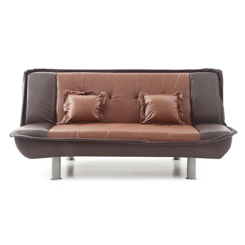 Divano Letto in Similpelle Lionel