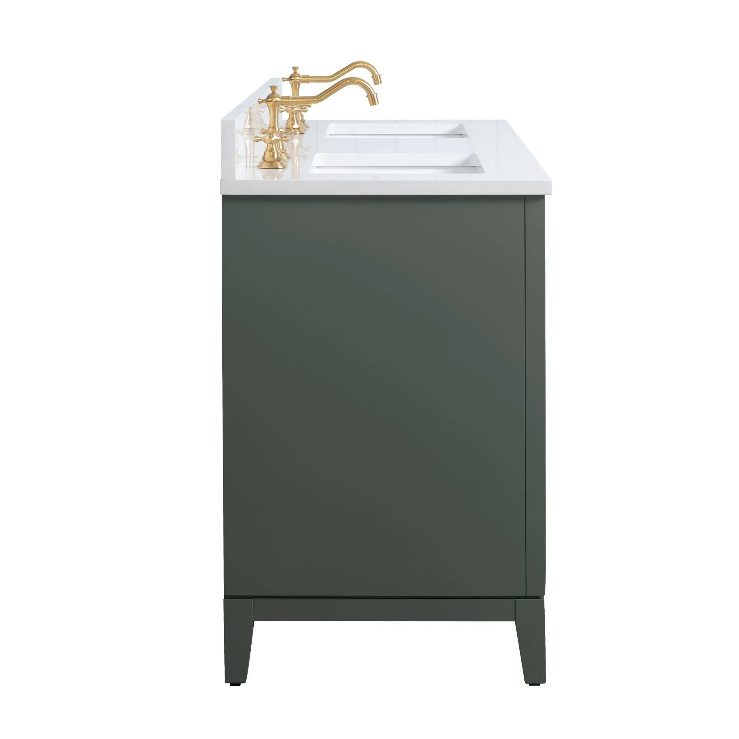 Mobile da Bagno Vanity Art con Lavabo in Ceramica e Top in Marmo Ricomposto