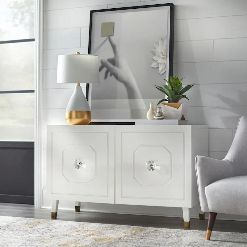 angelo:HOME Credenza/Mobile TV Jaslene Glossy Glam