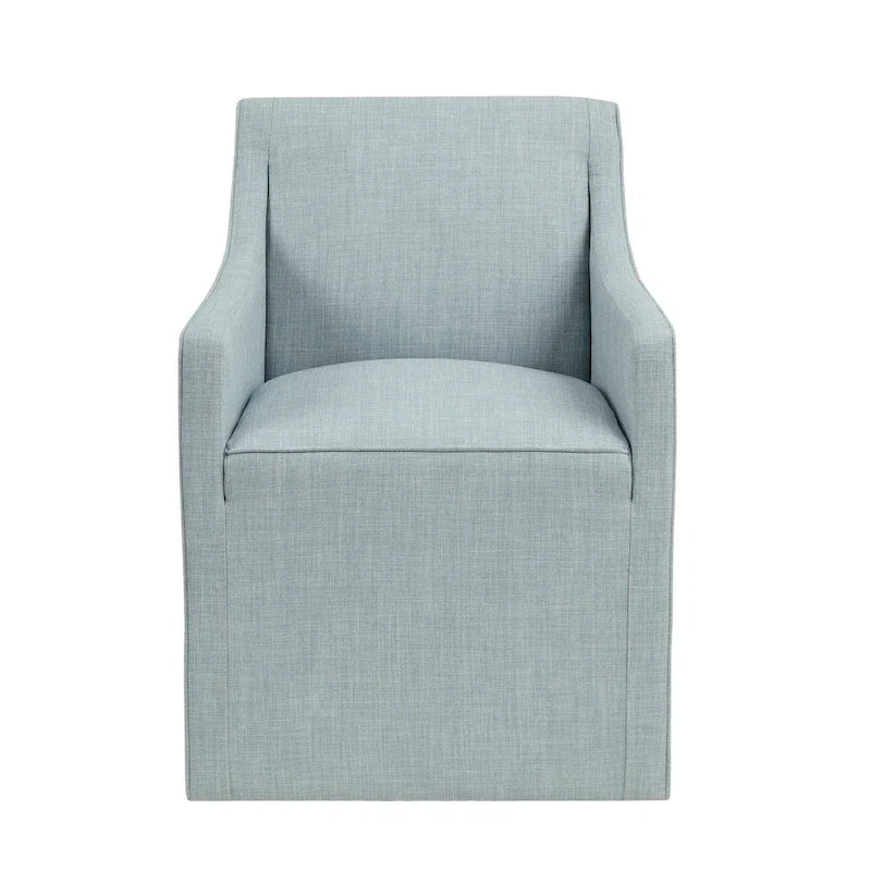 Chaise de salle à manger Charlotte avec roulettes