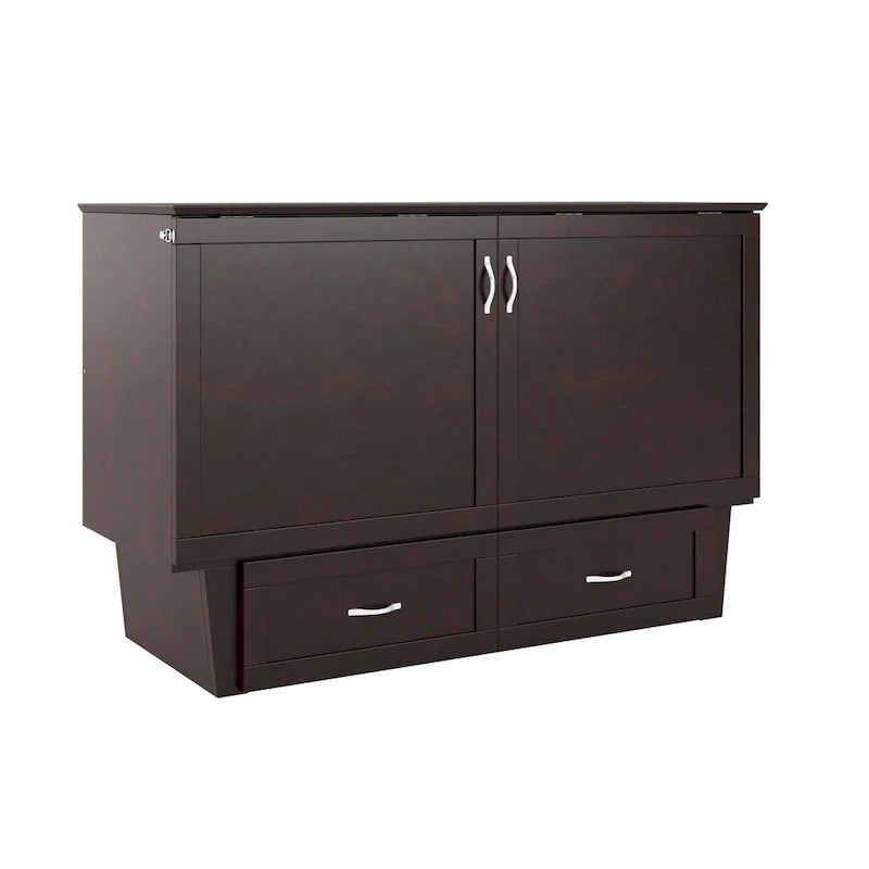 Cassettone letto a scomparsa Chelsea Queen con materasso