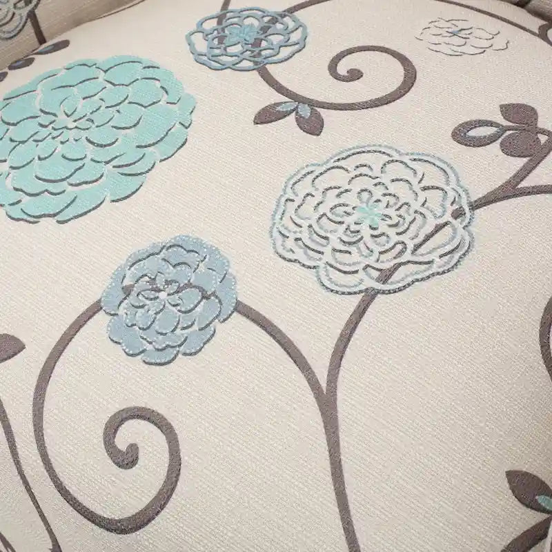 Poltrona imbottita schienale alto Modern Retro 30,25" con gambe in legno per soggiorno