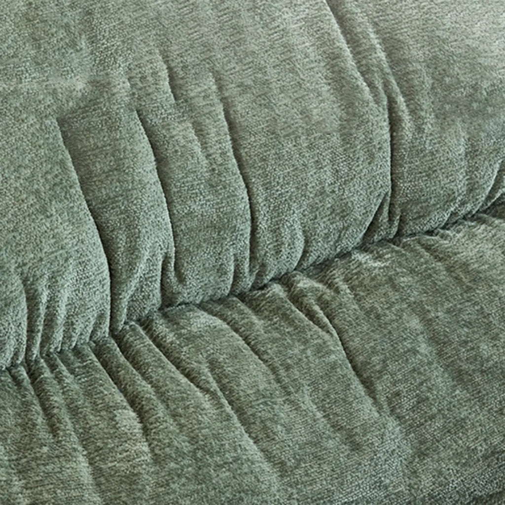 Moderna Poltrona a Dondolo Ergonomica Imbottita in Velluto per la Cameretta