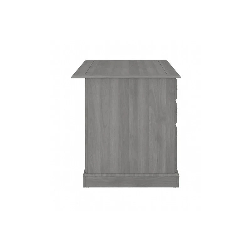 Scrivania Direzionale Bush Furniture Saratoga con Cassetti e Vani Contenitori