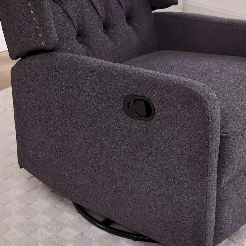 Sedia a sdraio regolabile multigear Sedia a dondolo completamente girevole a 360 gradi