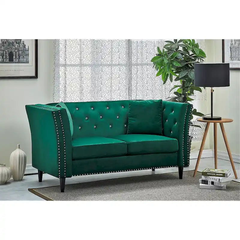 Divanetto in velluto Sukikim Gracewood Hollow