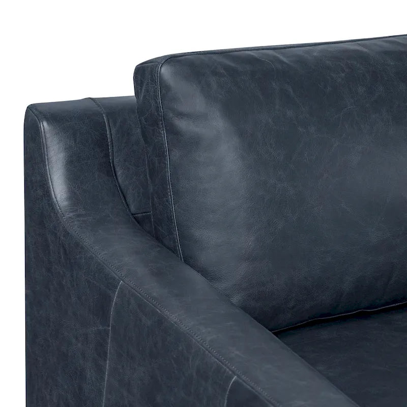 Divano Poly & Bark Sorrento - Vera Pelle Italiana Pieno Fiore
