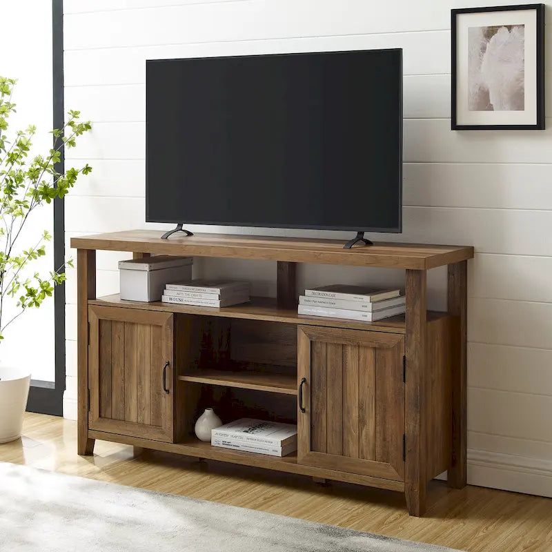 Mobile TV alto Middlebrook da 58 pollici con ante a scanalature