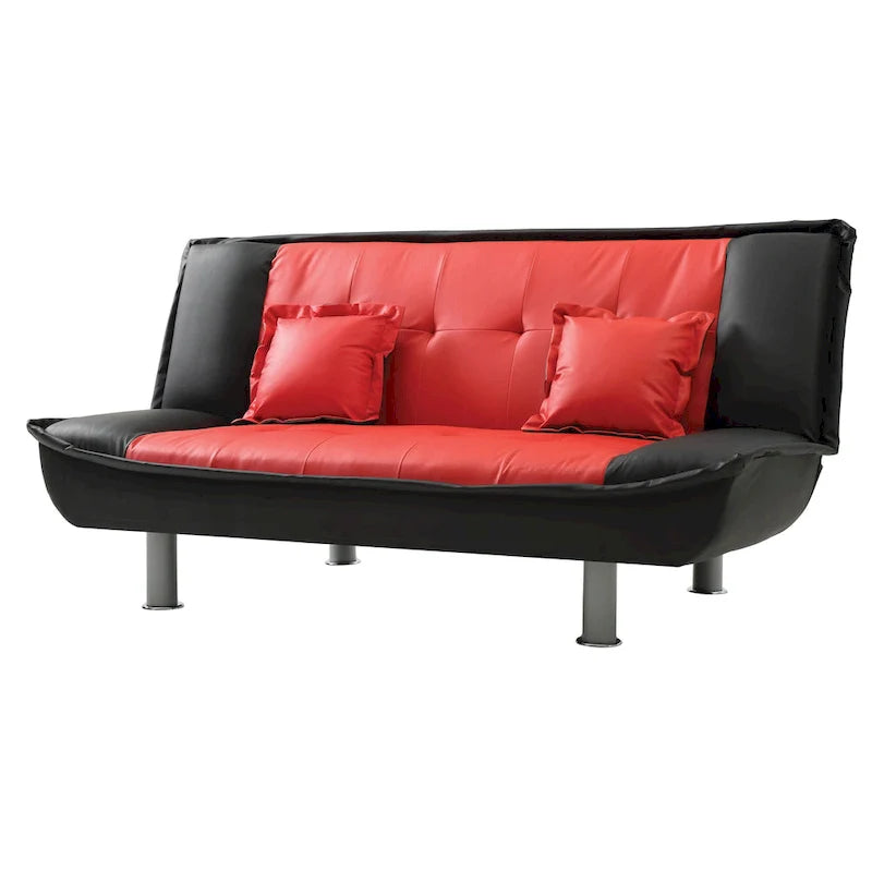 Divano Letto in Similpelle Lionel