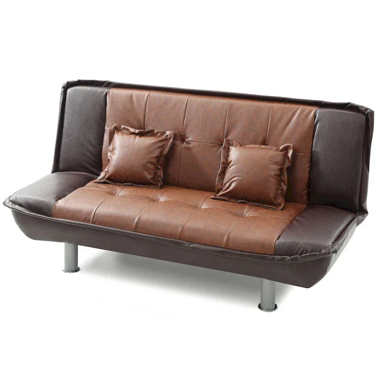 Divano Letto in Similpelle Lionel
